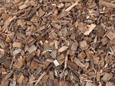 Wood chips - one of many biomass fuels