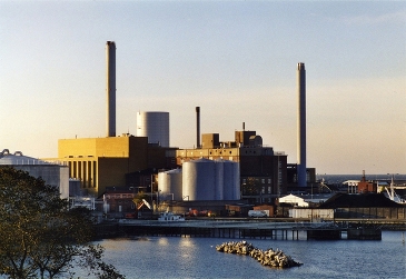 The Østkraft biomass-fired plant